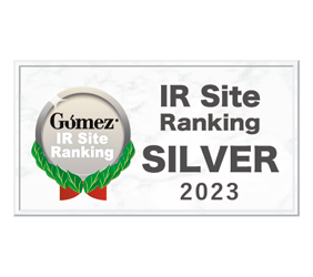 Gomez IR Site Ranking SILVER 2023