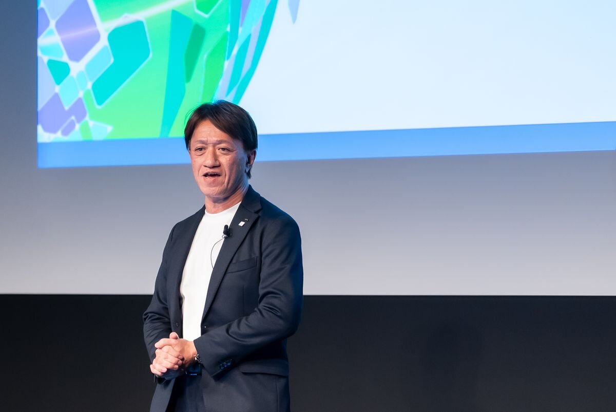A lecture by Mr. Fujiwara, Chief Innovation Officer, at OKI WORLD 2024