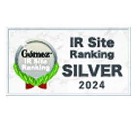 Gomez IR Site Ranking SILVER 2023