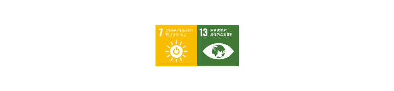 SDGs 7／13