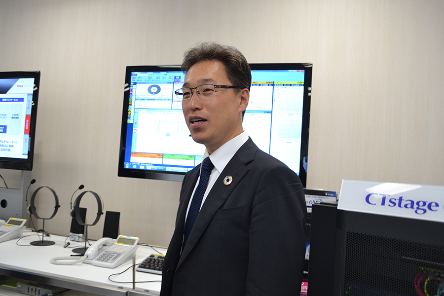Hiroshi Oshima Senior Manager (Marketing), Contact Center System Department IoT Platform Division ICT Business Group Oki Electric Industry Co., Ltd.