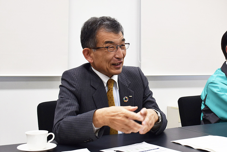 Masasuke Kishi Executive Vice President Head of EMS Business Group