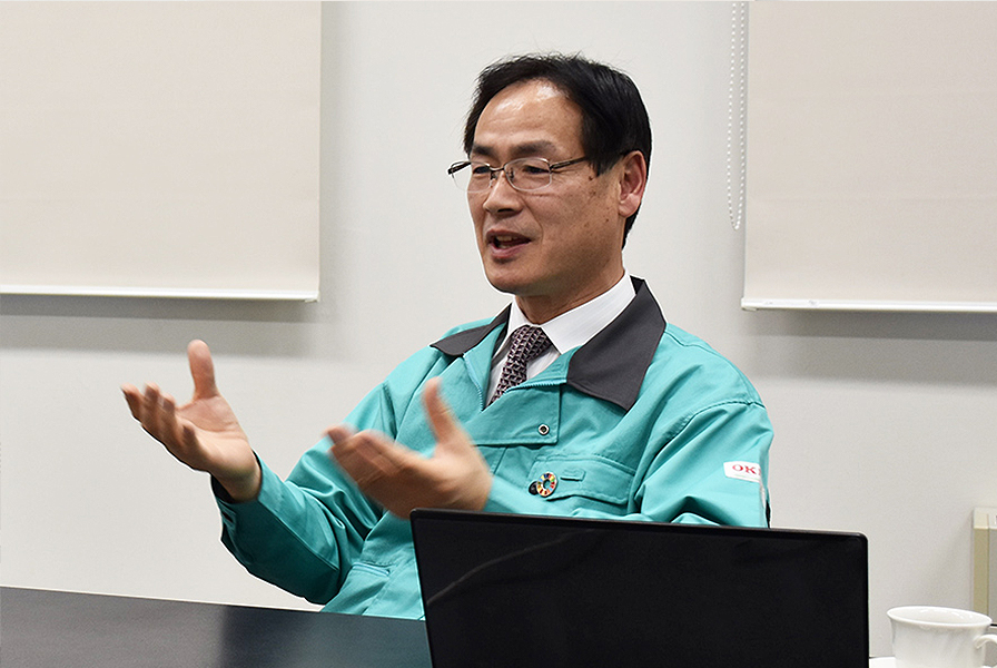Masahito Nozue Executive Officer Deputy Head of EMS Business Group Head of Planning & Management Division (additional post)