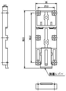 DRA2外形図