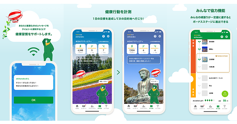提供アプリの概要イメージ