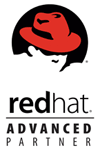 redhat ADVACED PARTNERのロゴ