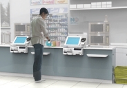 カウンター式セルフレジに イメージ