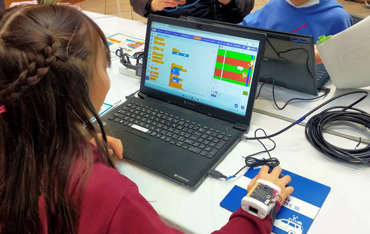 展示会の様子の写真