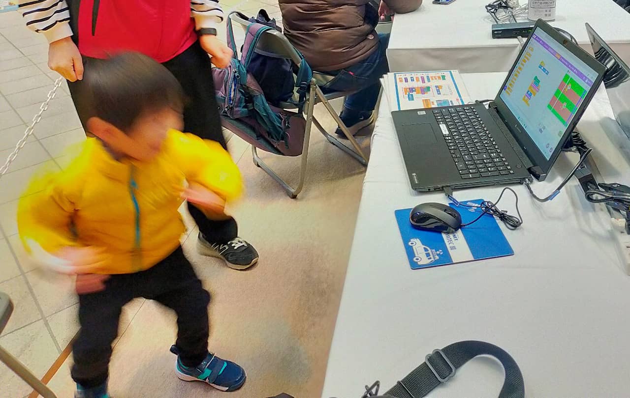 展示会の様子の写真