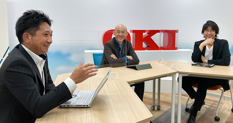 会談風景