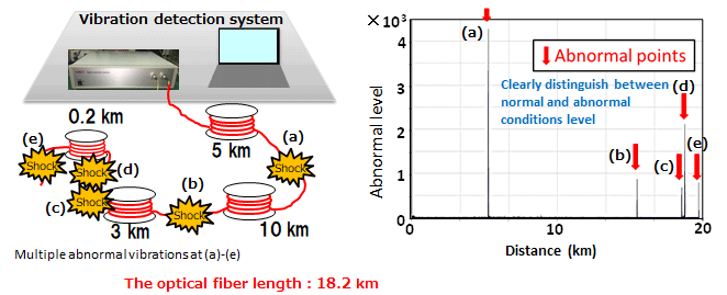 Vibration Sensing Optical Fiber Image