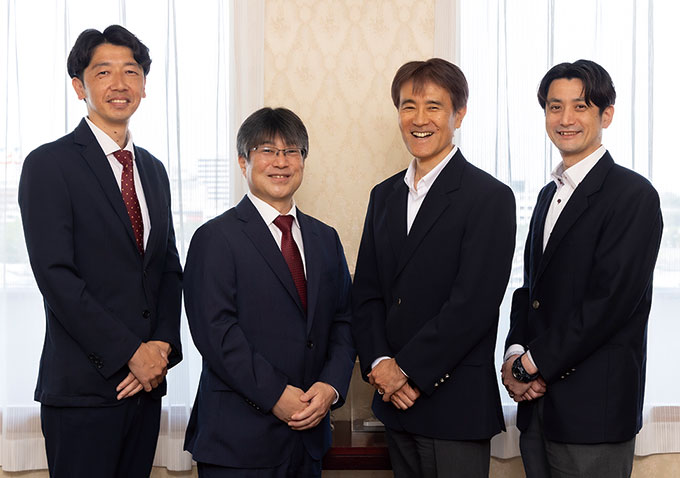 OKIクロステック 担当SE 菅沼、太田、武蔵野赤十字病院 岡田氏、尾喜氏