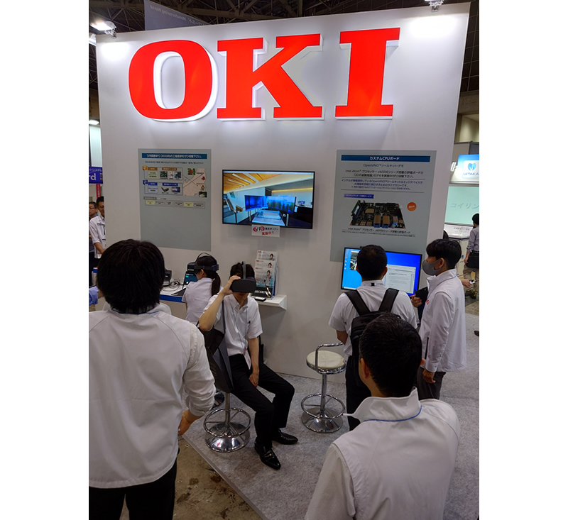 バーチャル工場見学コーナー