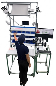 プロジェクションアッセンブリーシステムの写真