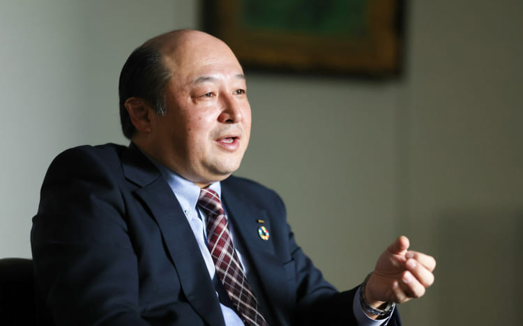 代表取締役社長写真