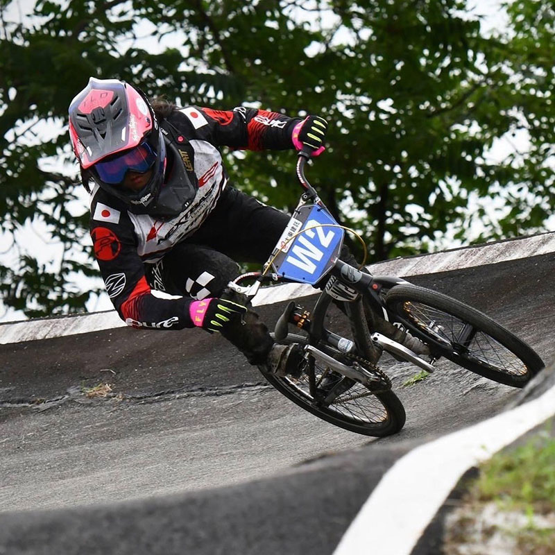 BMXレーシング澤田 茉奈 選手の写真