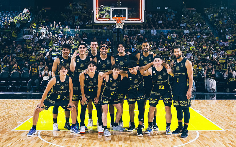 B.LEAGUE 群馬クレインサンダーズのチーム写真