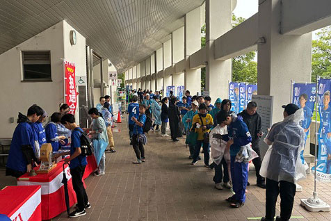 抽選の様子