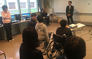 出前授業の様子