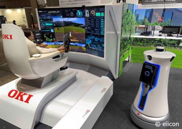 CEATEC2019に出展したOKIのAIエッジロボット