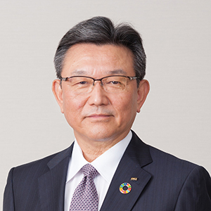 OKI　代表取締役社長　鎌上 信也