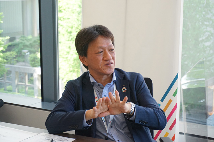 CINO兼CTO 藤原の写真