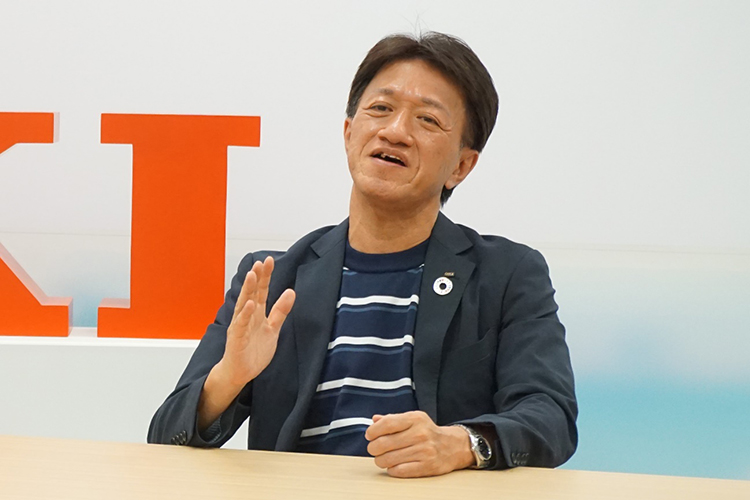 藤原執行役員 CINO兼CTOの写真