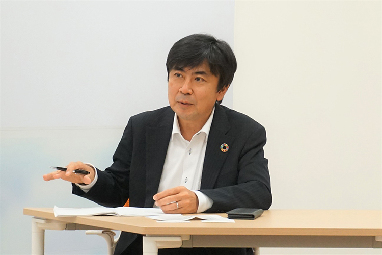 イノベーション推進センター 企画室 加藤室長の写真