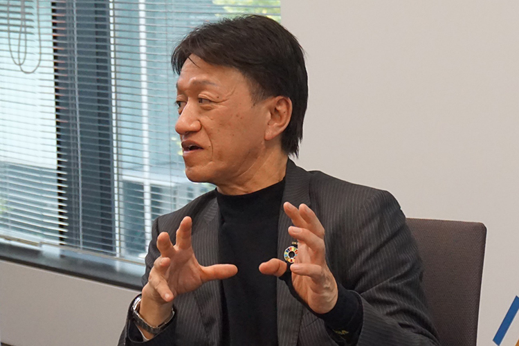 OKI 藤原執行役員 CINO兼CTOの写真