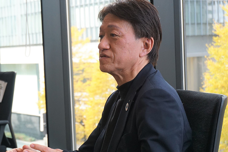 OKI 藤原執行役員 CINO兼CTOの写真