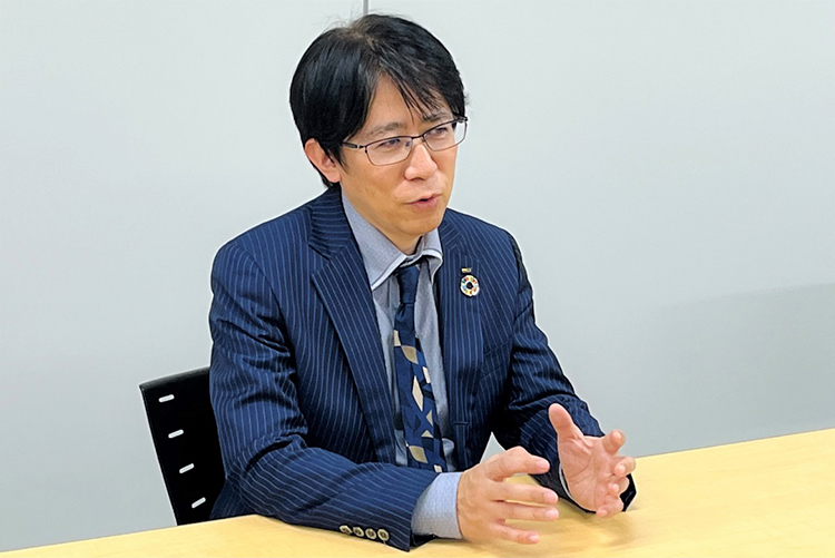 イノベーション推進センター ビジネス推進部 伊藤真弥担当部長の写真