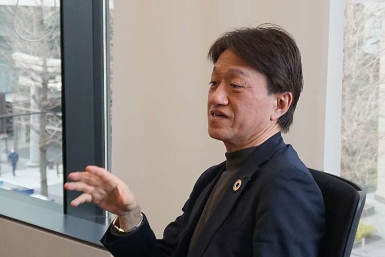 OKI 藤原執行役員 CINO兼CTOの写真