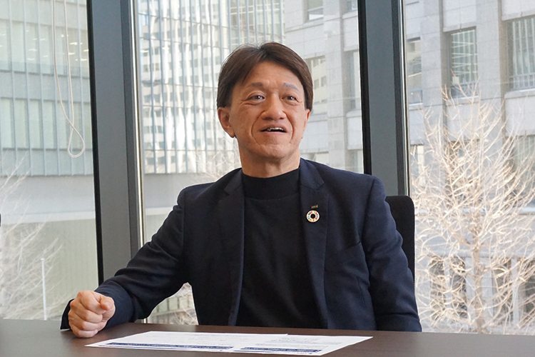 OKI藤原執行役員 イノベーション責任者兼イノベーション事業開発担当の写真