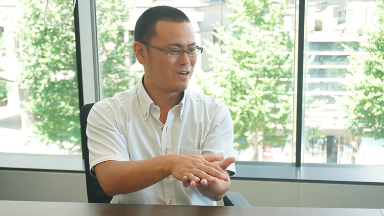 CFB開発部 谷川チームマネージャーの写真