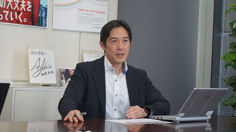 グローバル事業推進本部 国松本部長の写真