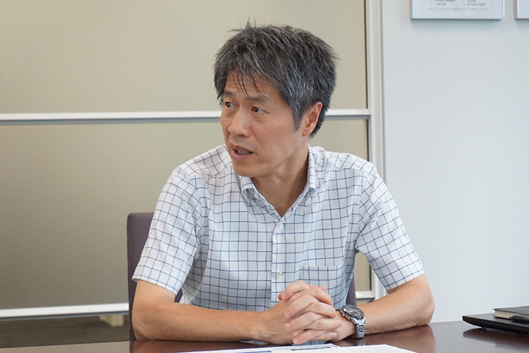 OKIイノベーション事業開発センター ビジネス企画部 顔部長の写真