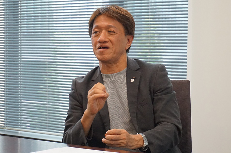 OKI藤原 雄彦執行役員 CINO、CDO兼イノベーション事業開発センター長の写真