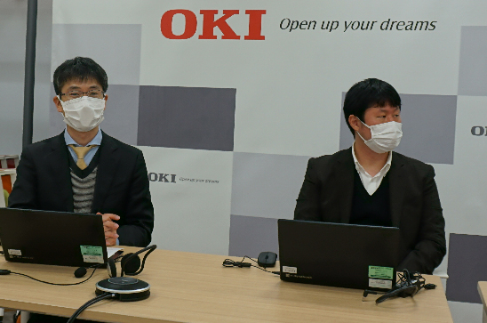 Jdexとの共創WSについて語る伊加田さん(左)と奥谷さん(右)の写真