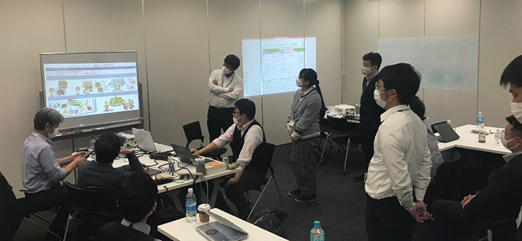 Jdexとの共創WSの様子の写真