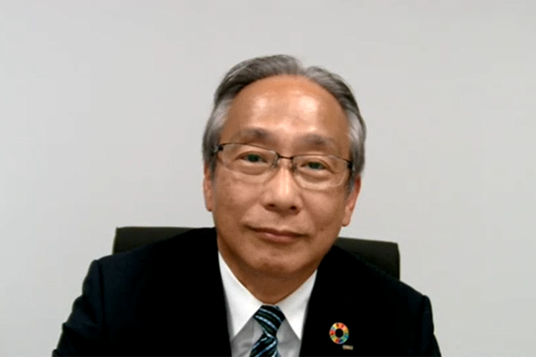 OKIソフトウェア猪﨑社長(右)