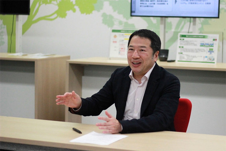 日本データ取引所(Jdex)森田社長の写真
