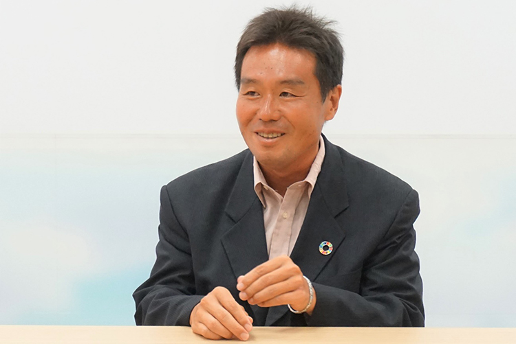 コールセンター開設のSEを担当したOKI ソリューションシステム事業本部 山口の写真
