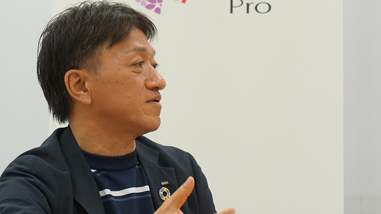 藤原執行役員CINO兼CTOの写真
