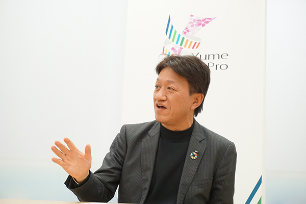 藤原執行役員CINO兼CTOの写真