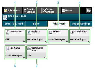 duplex scan function