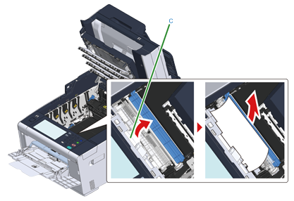 oki 382 paper jam