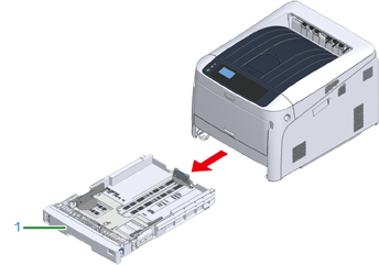 Adjusting the Paper Thickness Lever