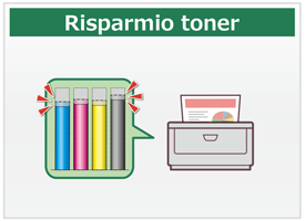 Risparmio toner