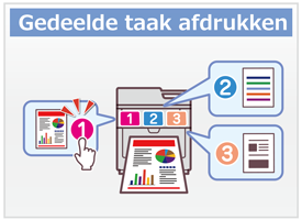 Gedeelde taak afdrukken