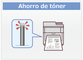 Ahorro de tóner